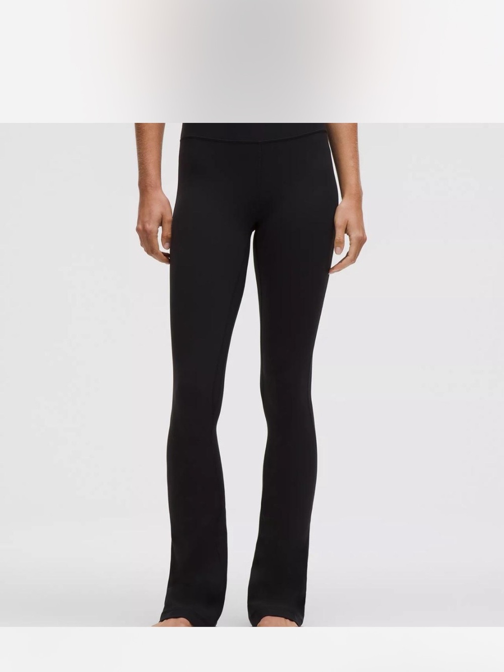 Women's Black Flare Yoga Pants
